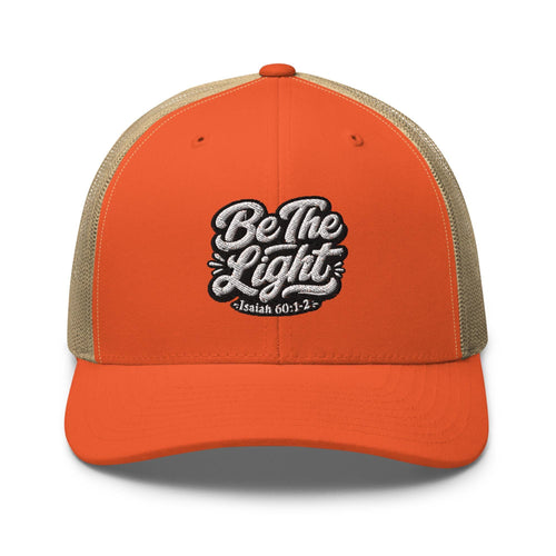 Be The Light trucker hat