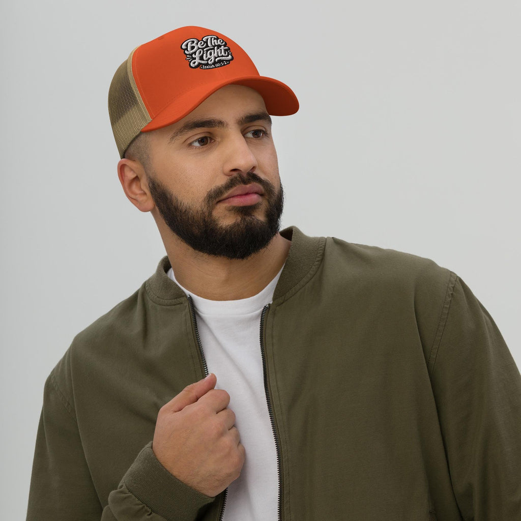 Be The Light trucker hat