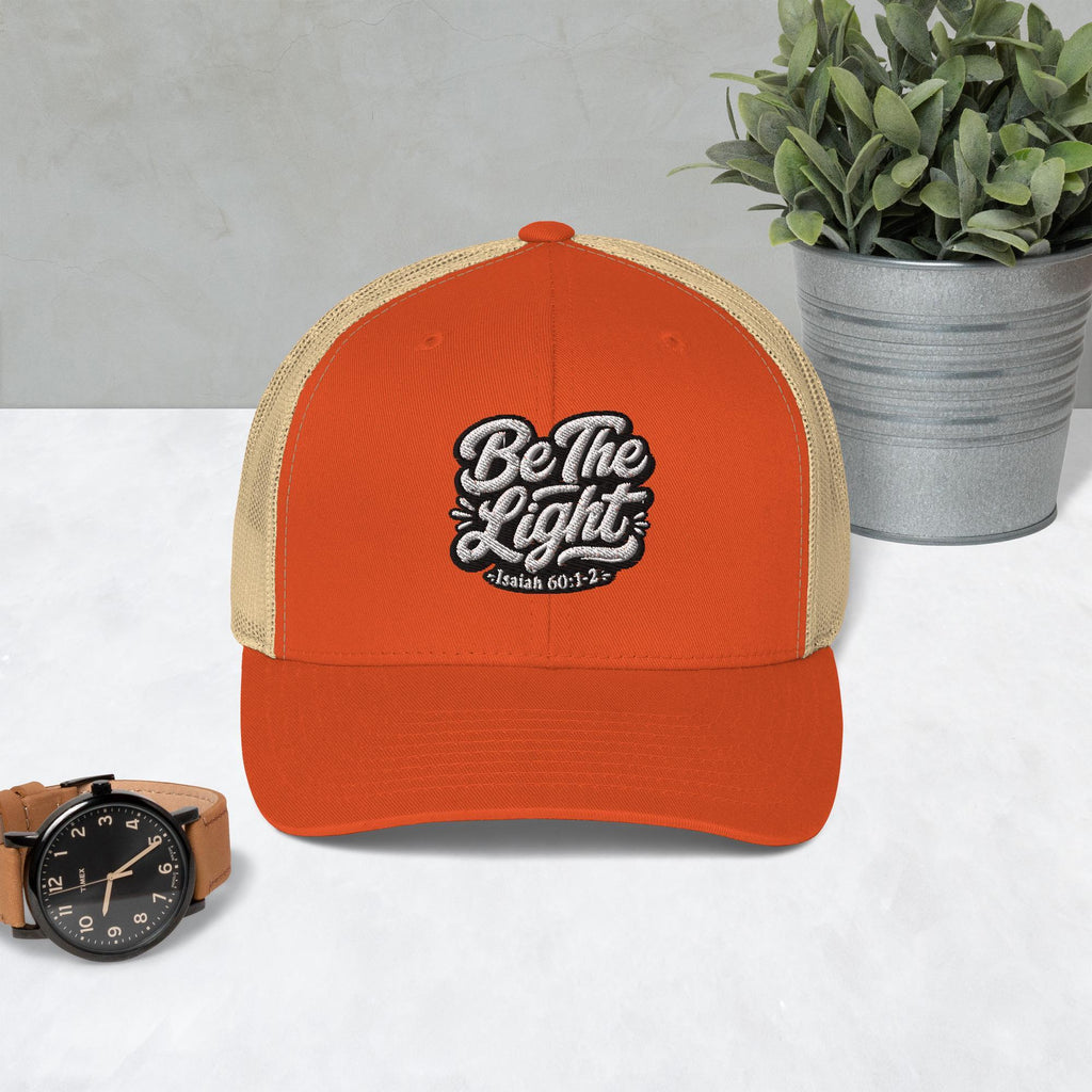 Be The Light trucker hat