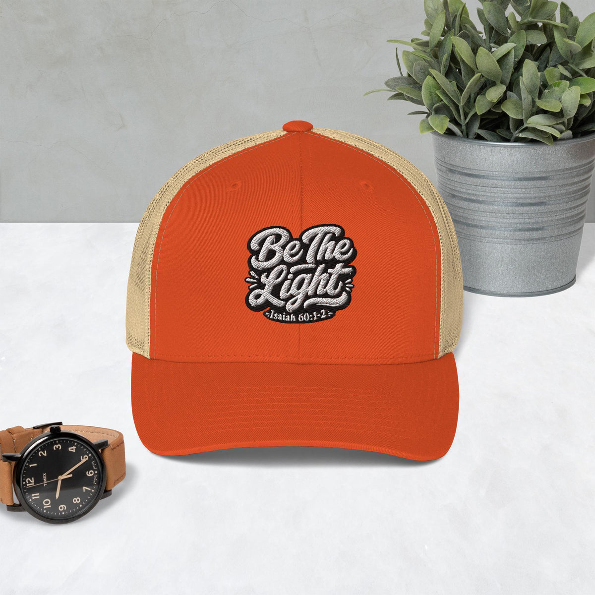 Be The Light trucker hat