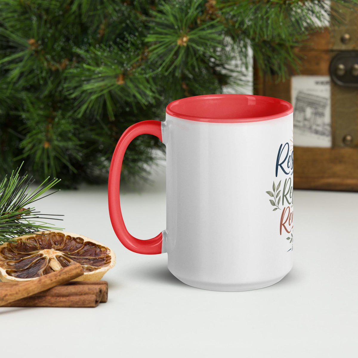 Restored Refreshed Renewed affirmation mug