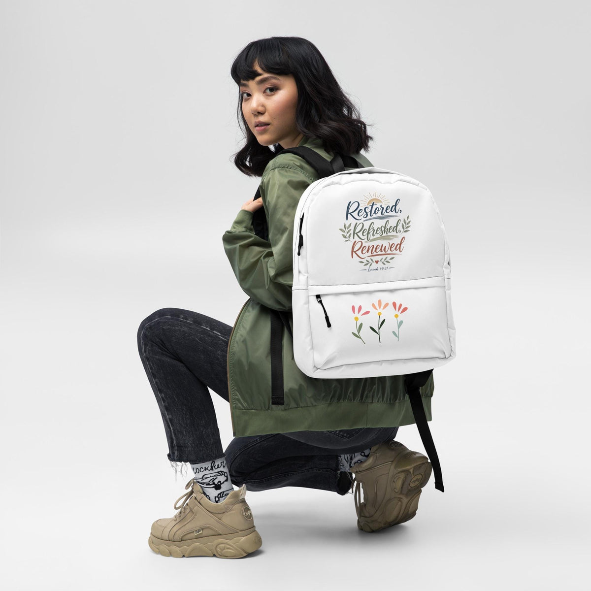 Restored Refreshed Renewed backpack