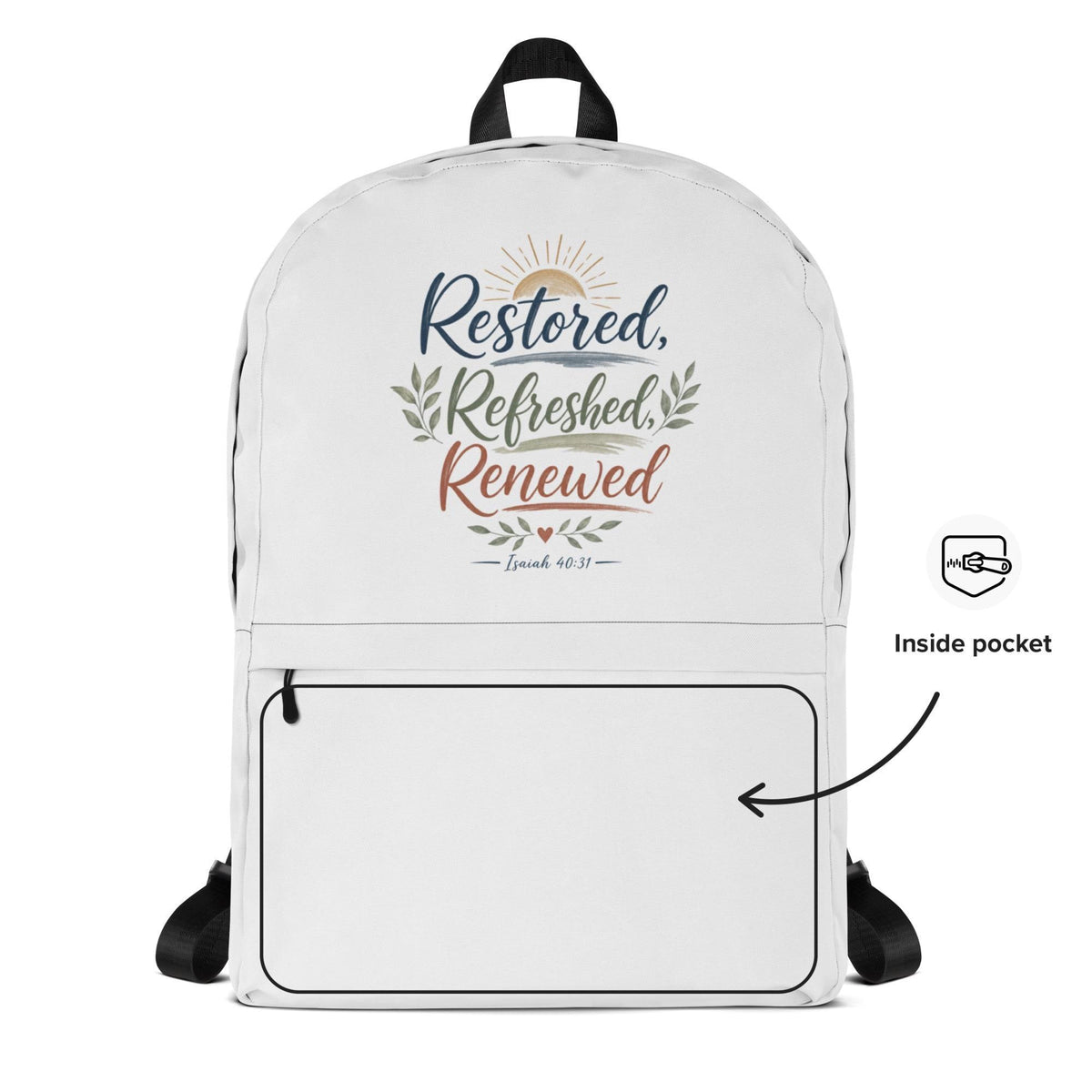 Restored Refreshed Renewed backpack