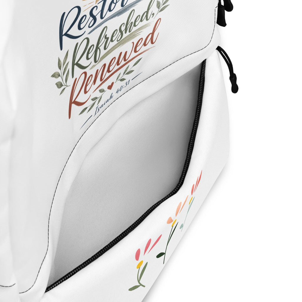 Restored Refreshed Renewed backpack
