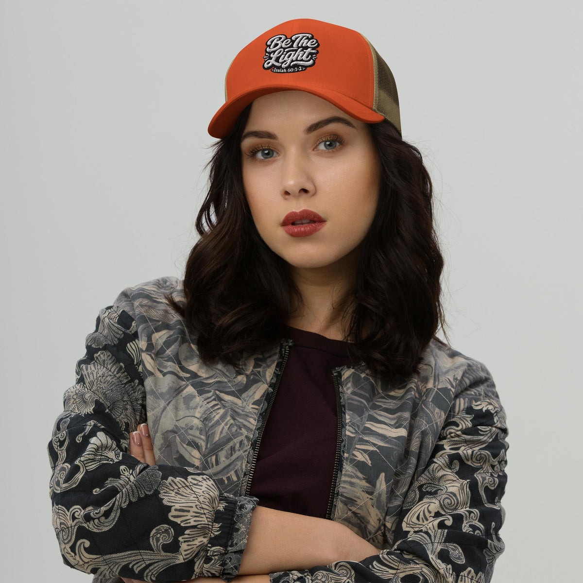Be The Light trucker hat