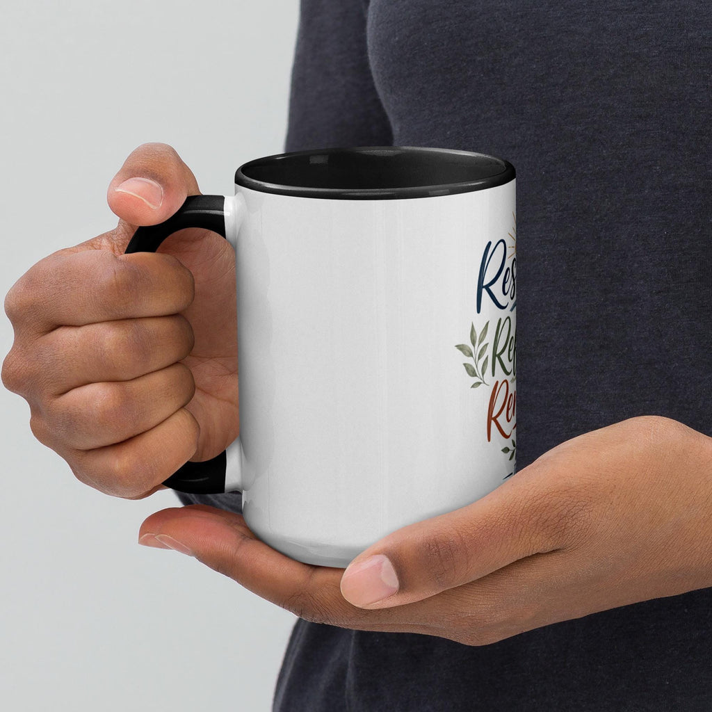 Restored Refreshed Renewed affirmation mug