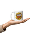 Glossy ceramic coffee mug by Positive Inspire