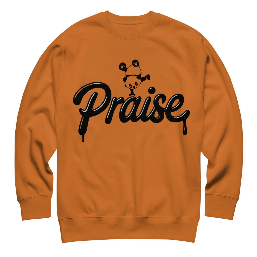 Praise crewneck sweatshirt - Adobe flat
