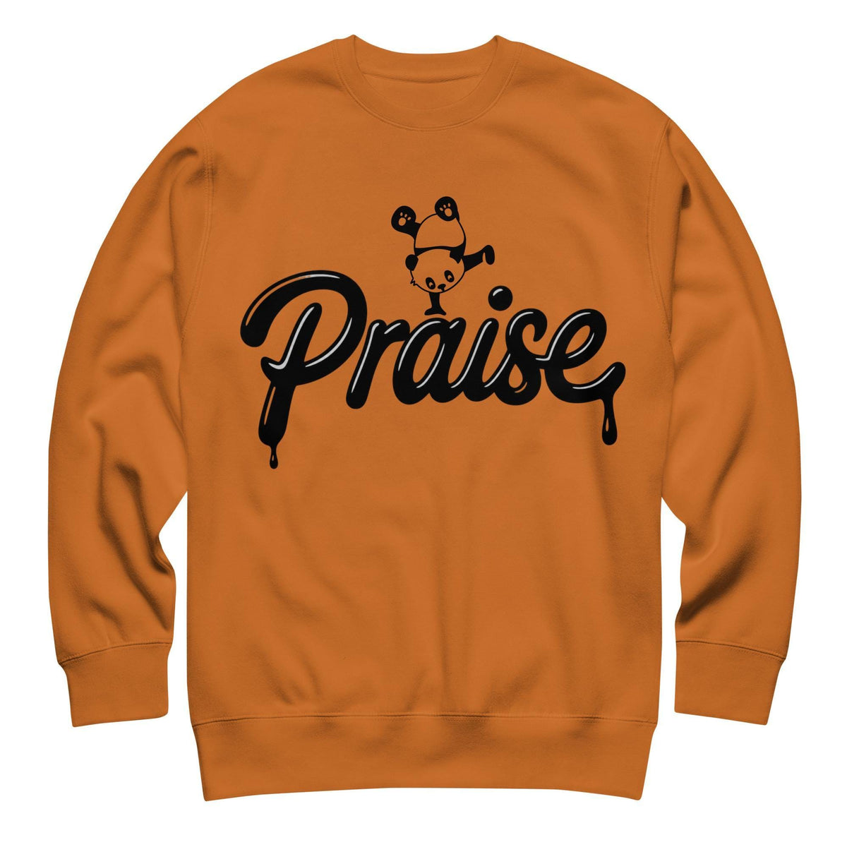 Praise crewneck sweatshirt - Adobe flat