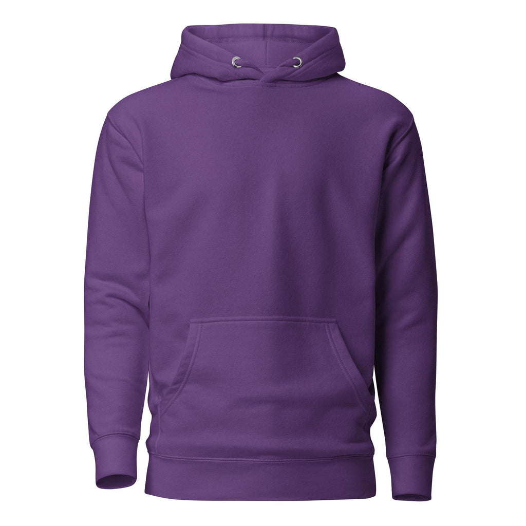 Jesus hoodie - Purple front