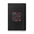 Jesus hardcover notebook - Black