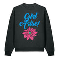 Girl Arise vintage crewneck - Black Rock