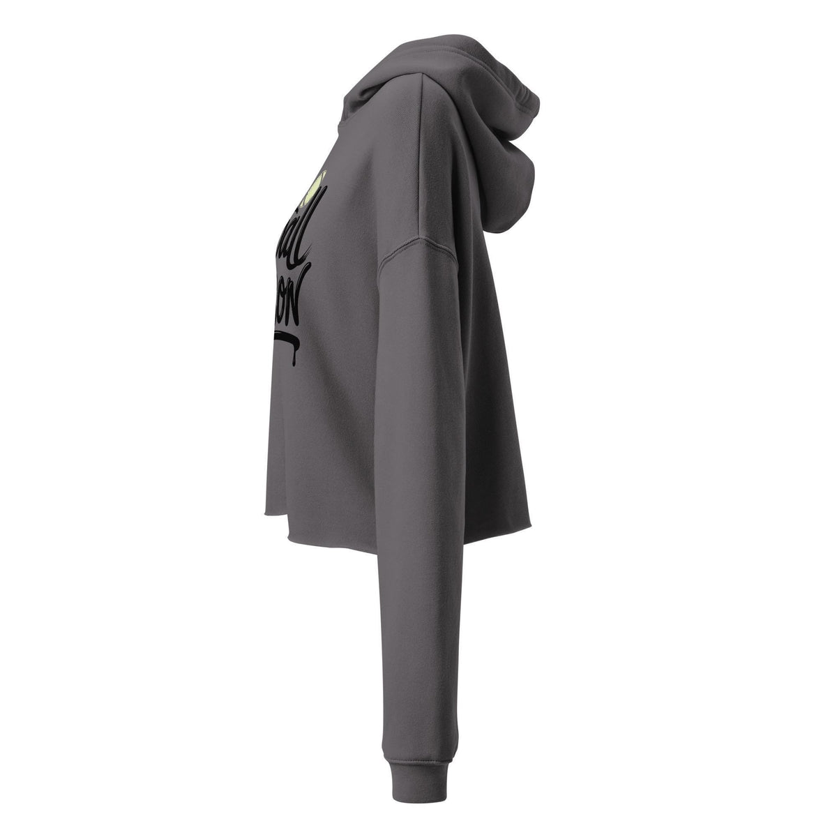Cropped hoodie side - Storm
