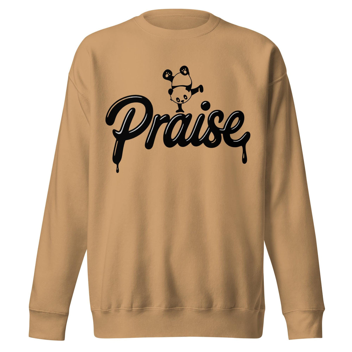 Praise crewneck sweatshirt - Khaki