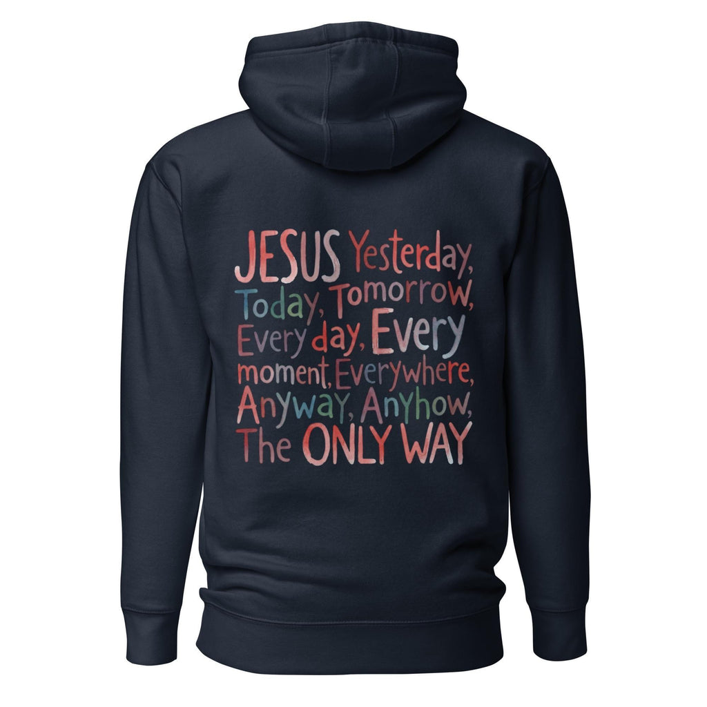 Jesus hoodie - Navy Blazer