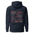 Jesus hoodie - Navy Blazer