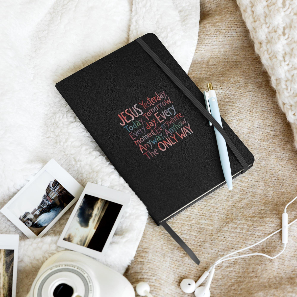 Jesus hardcover notebook styled