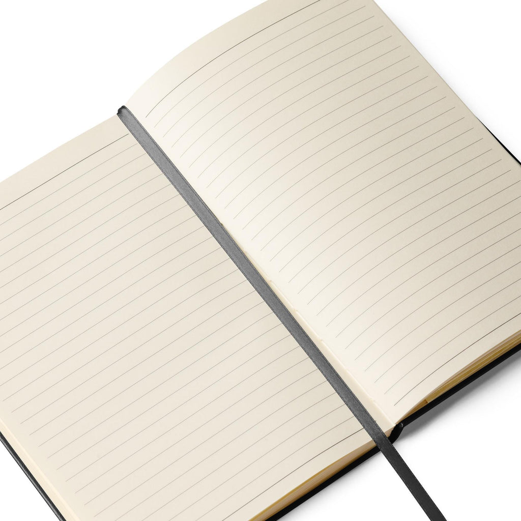 Lined notebook pages