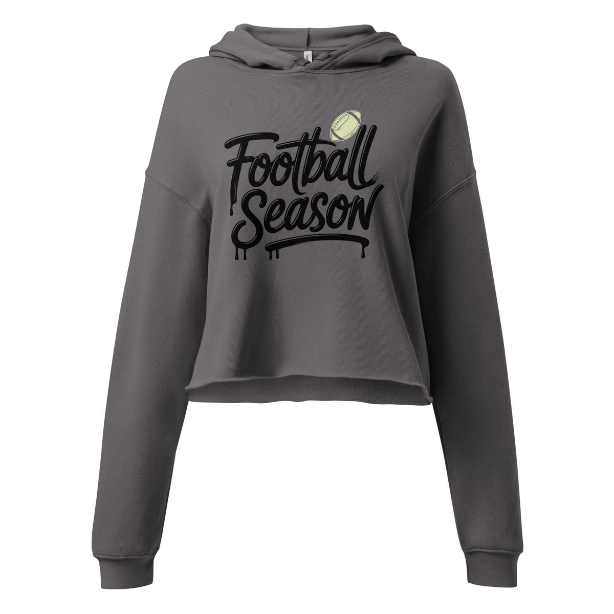 Football Season cropped hoodie - Storm